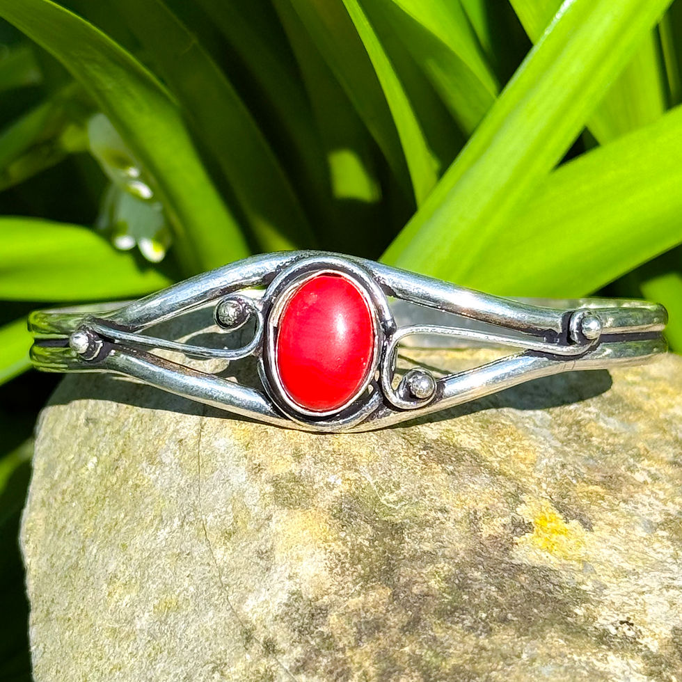 Thumbnail: Coral Lahar Cuff