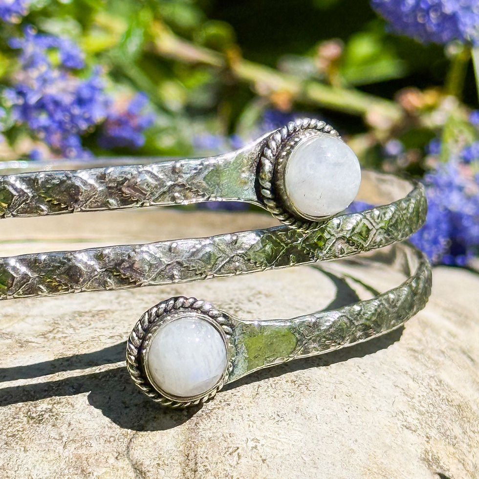 Thumbnail: Moonstone Wrap Arm Cuff