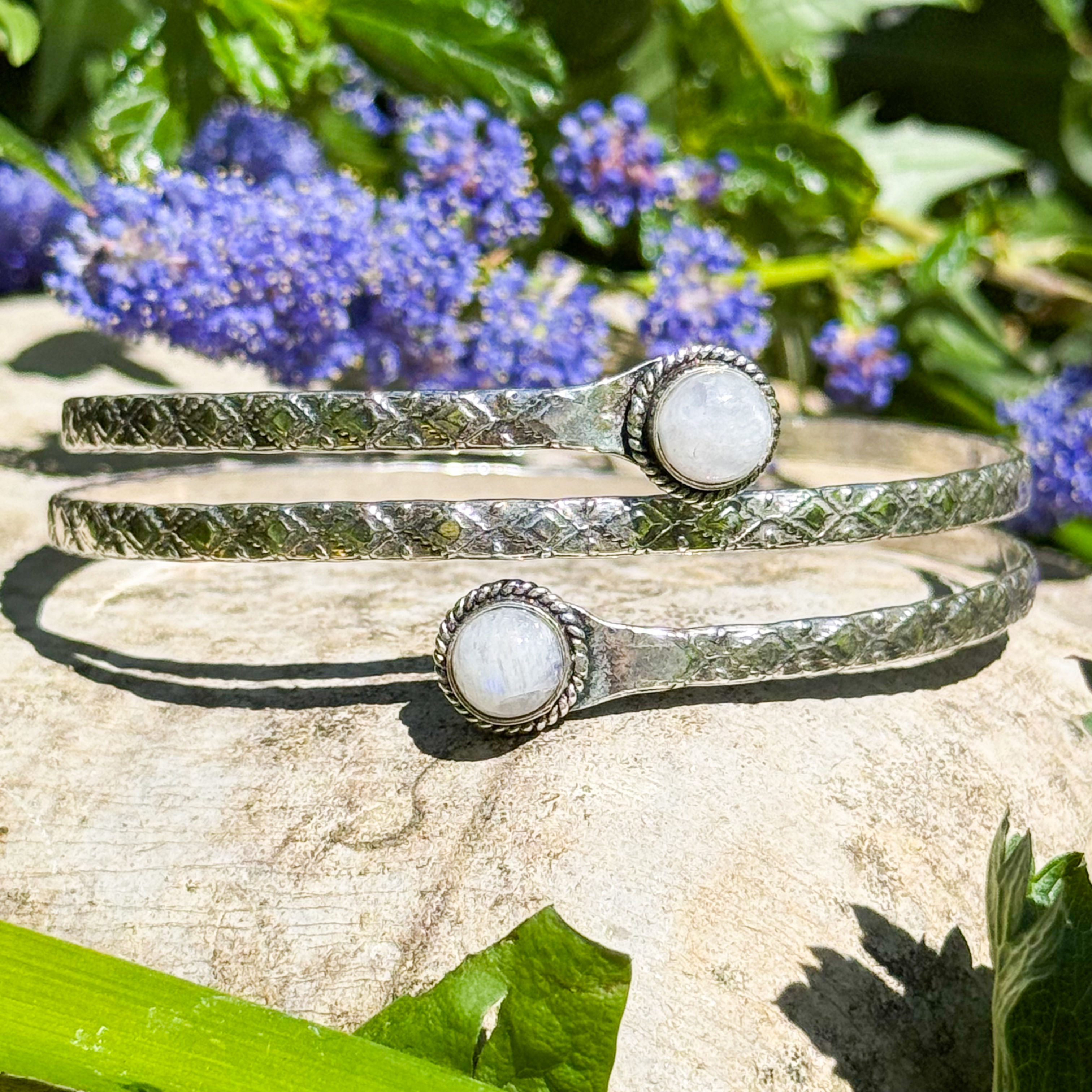 Moonstone Wrap Arm Cuff