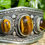 Thumbnail: Tigers Eye Tibetan Cuff