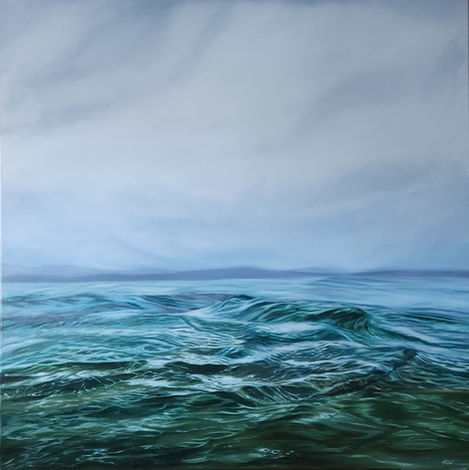 Tidal 122cm x 122cm