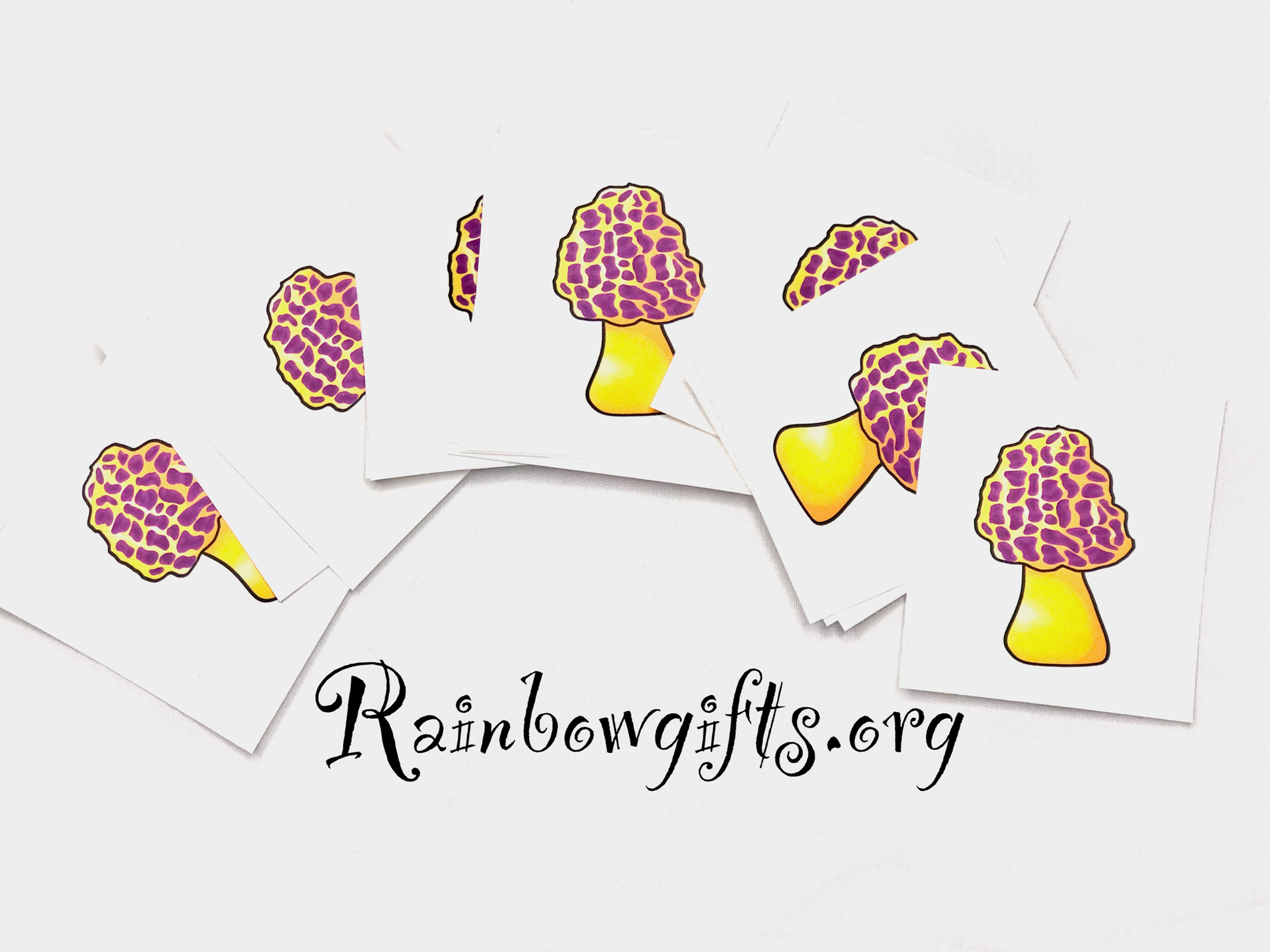 "Intersex Morel" Sticker