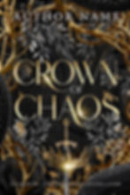Thumbnail: Crown of Chaos premade book cover design