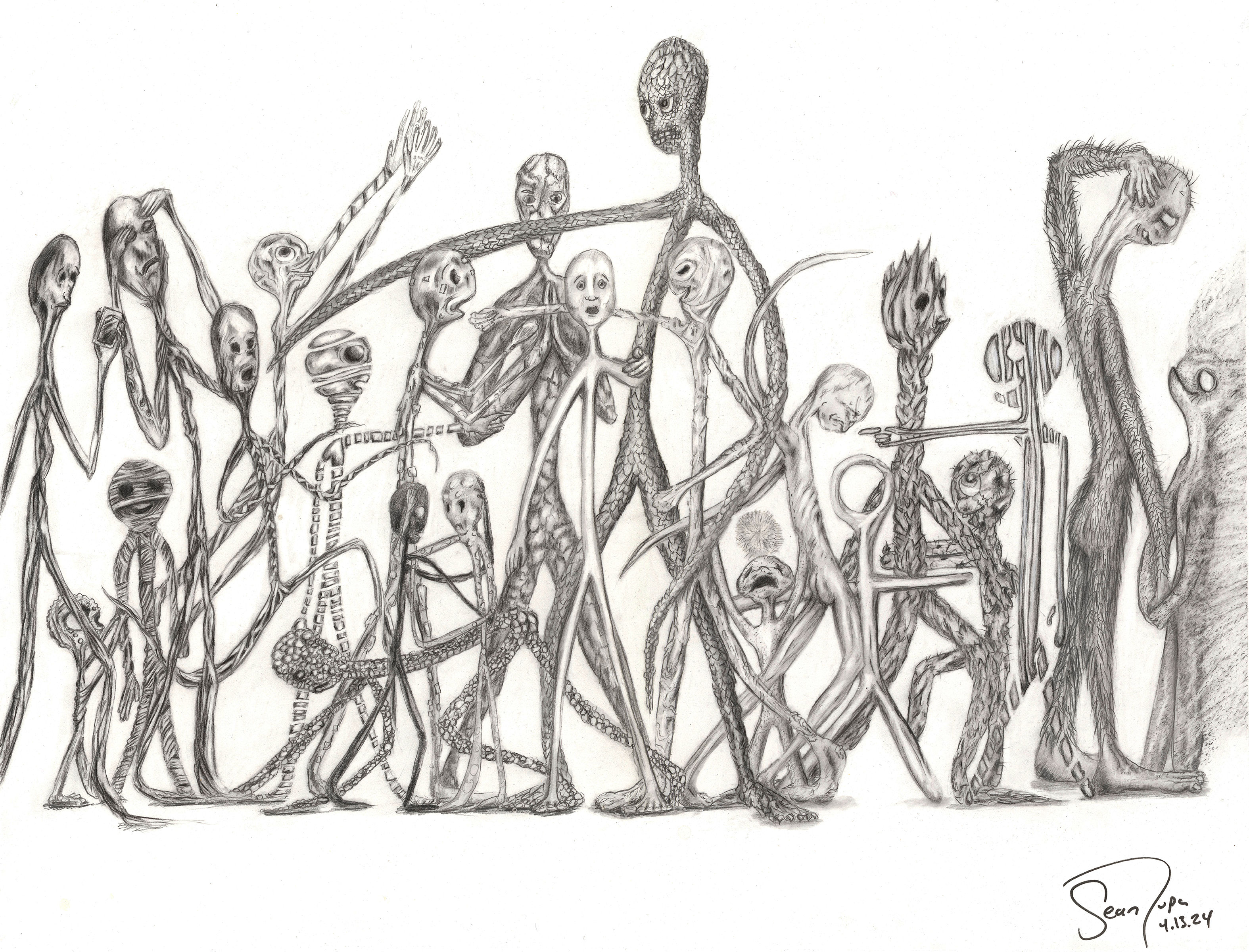 The Sticks (Signed Print)