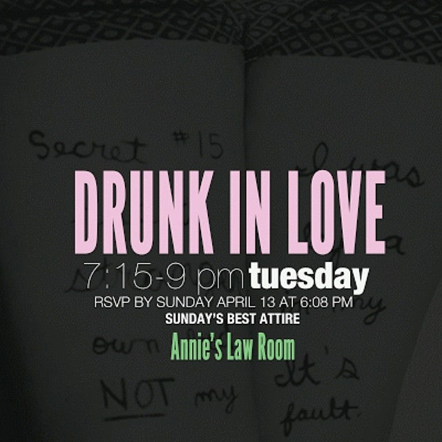 Instagram - See y'all at Tonight's program! We're discussing the topics of alcoh