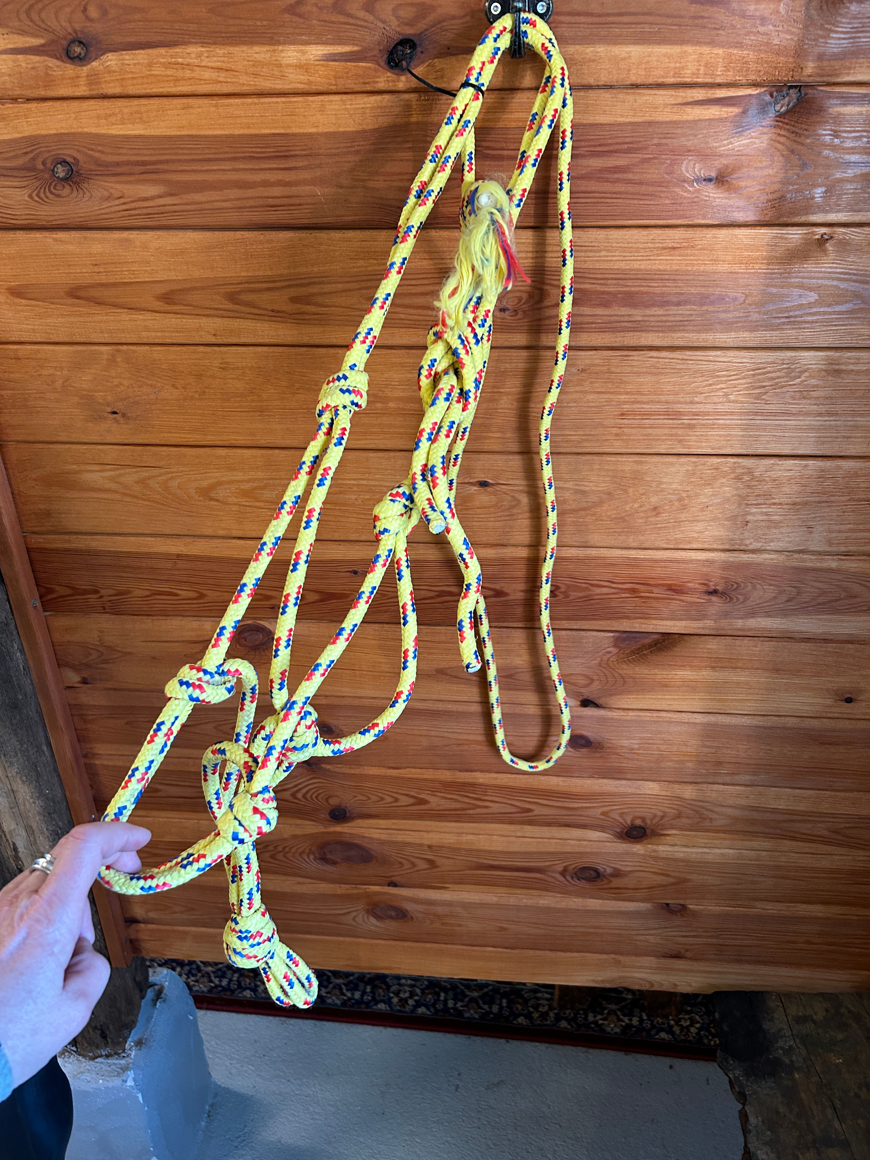 Rebgrime m/Cordeo i gul, str full