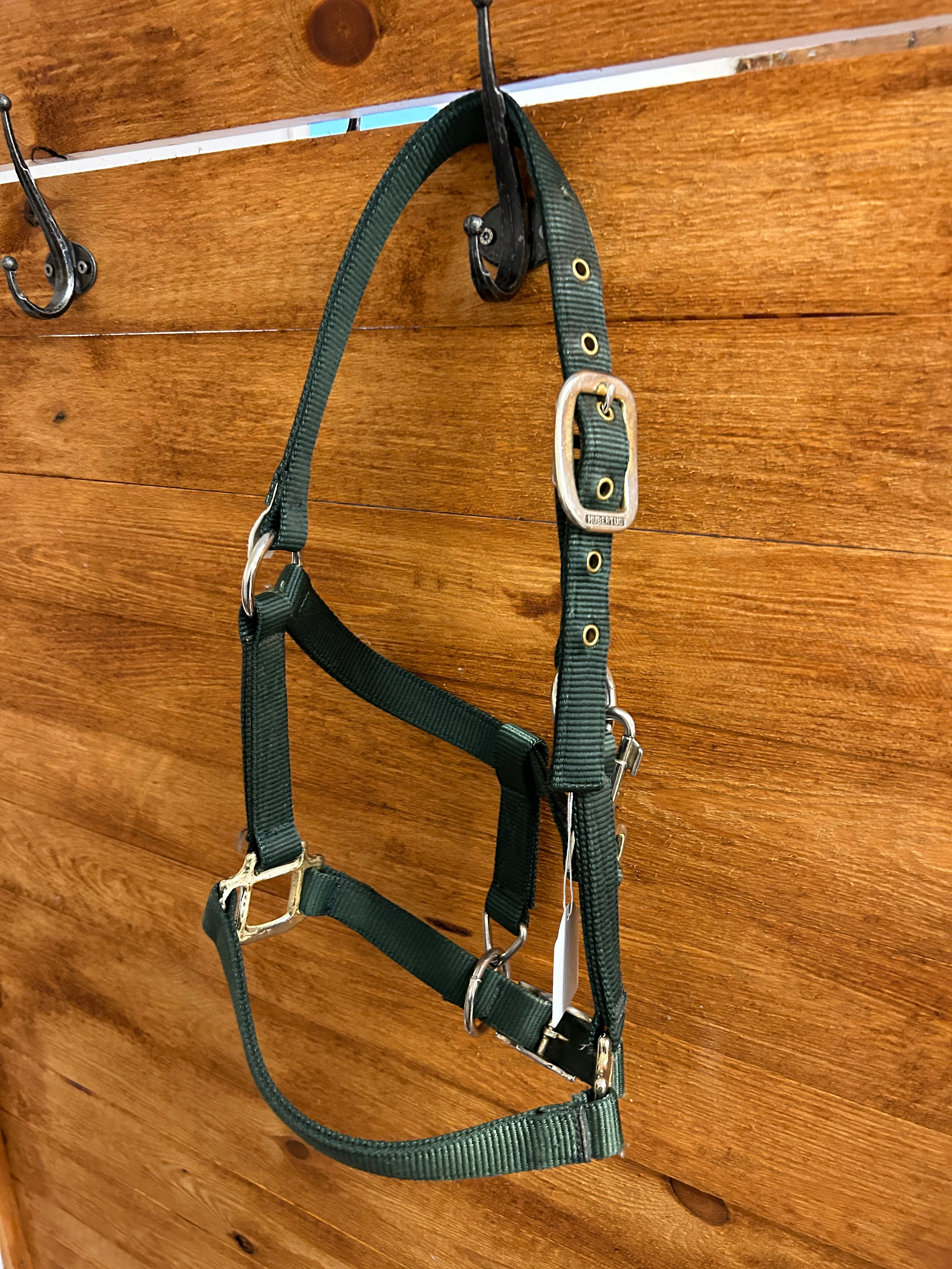 Hubertus grime i grøn, str pony