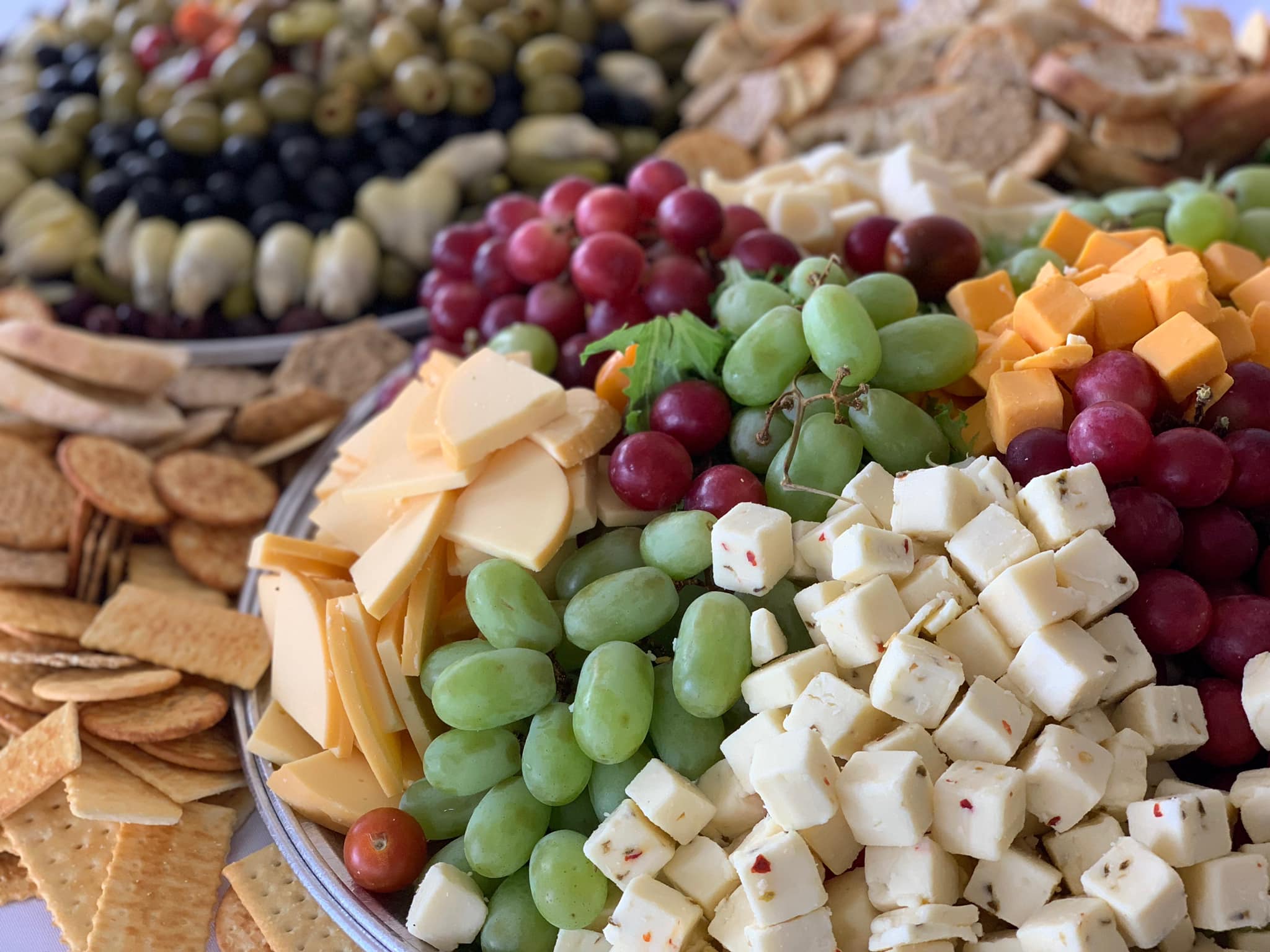 Arranged Food and Objects