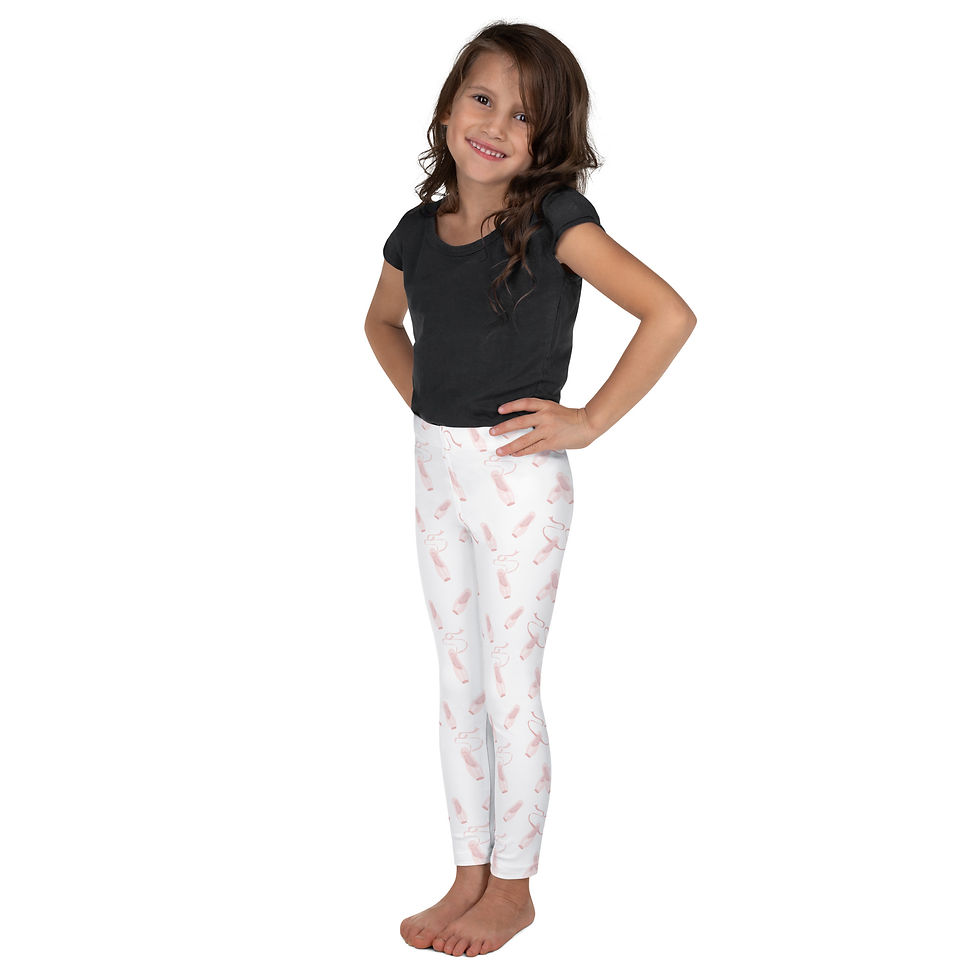 Thumbnail: I love to Dance Kid's Leggings