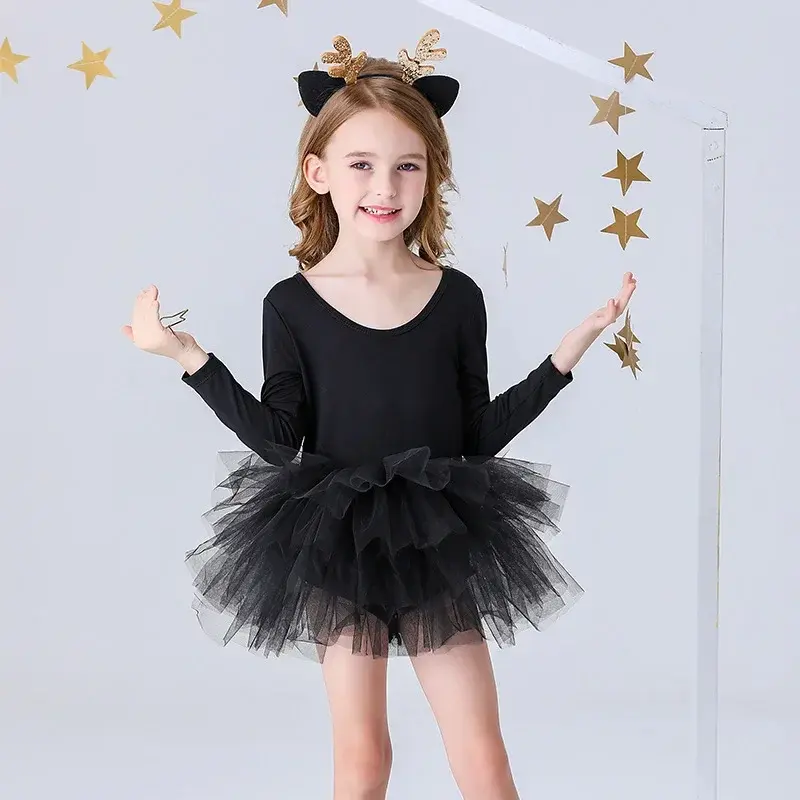 Thumbnail: Lovely Baby Girl Lace Ballet Dress