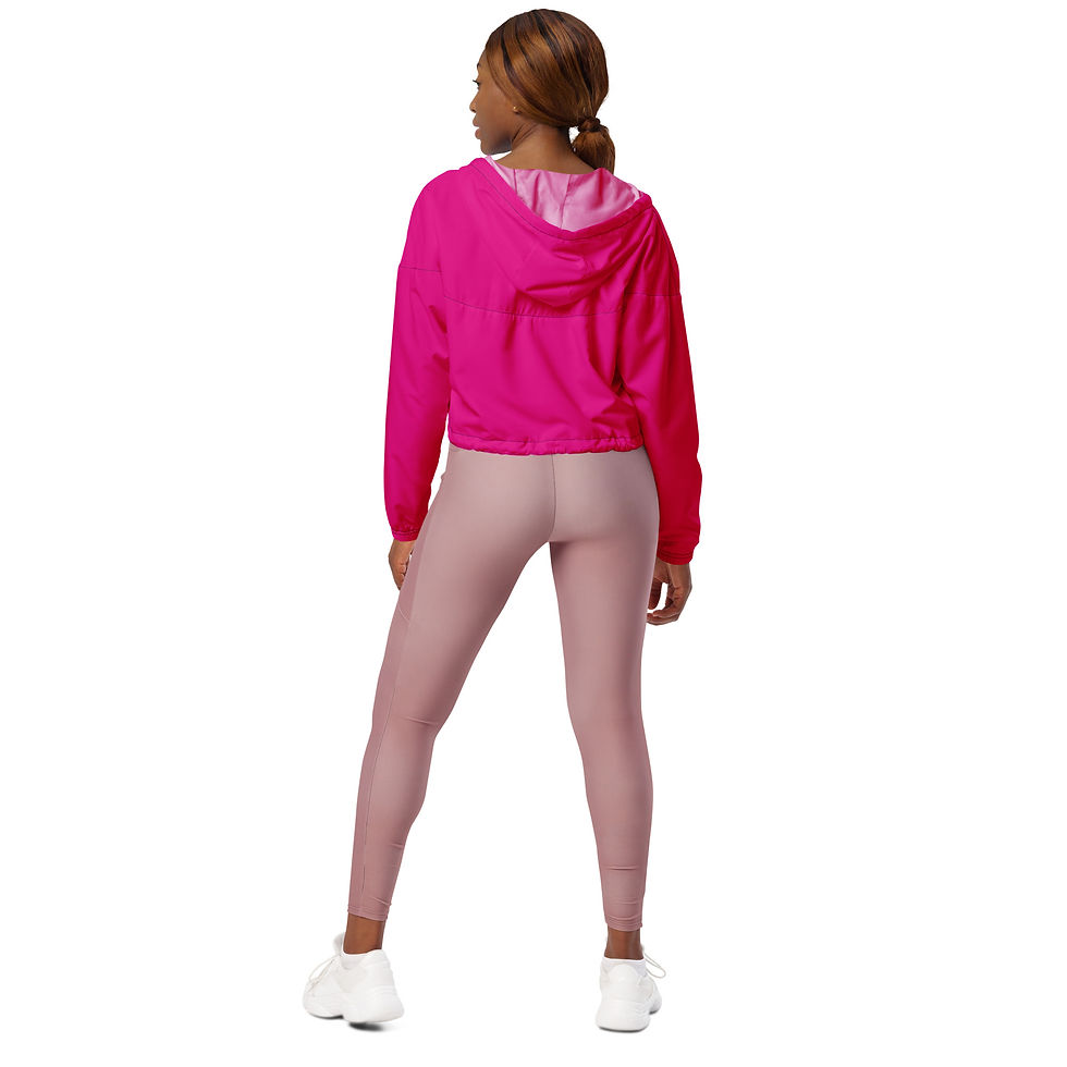 Thumbnail: Limelite Women’s cropped windbreaker