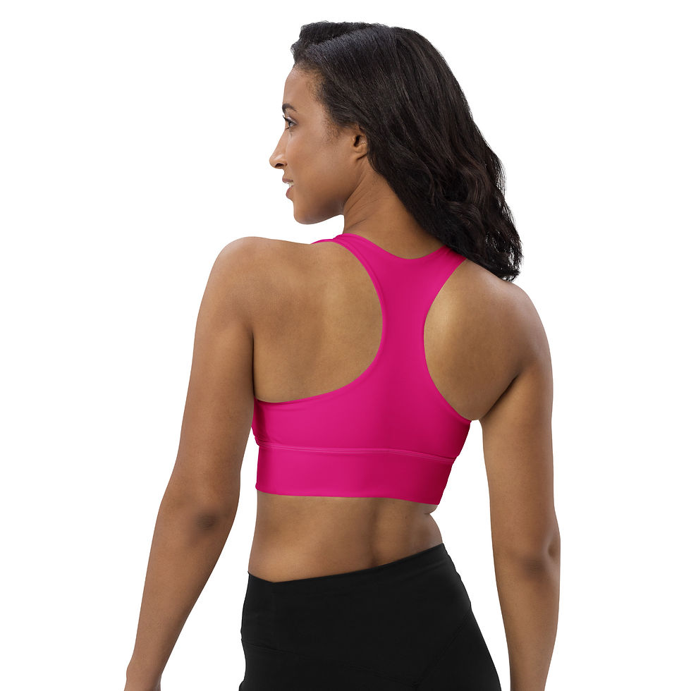 Thumbnail: Limelite Dance Team Longline sports bra