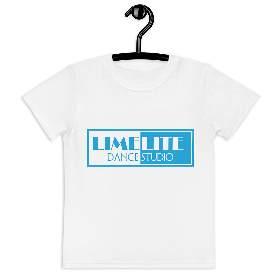 Thumbnail: Limelite blue Kids crew neck t-shirt