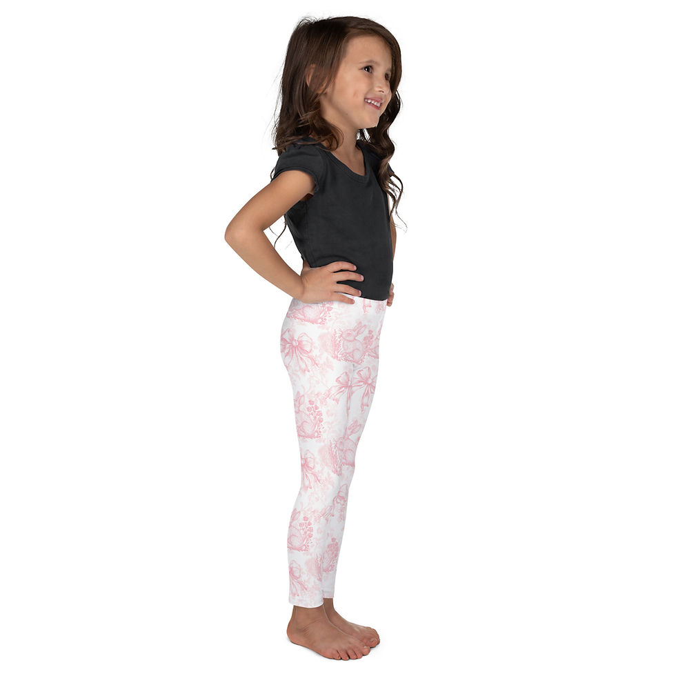 Thumbnail: Easter pink Kid's Leggings