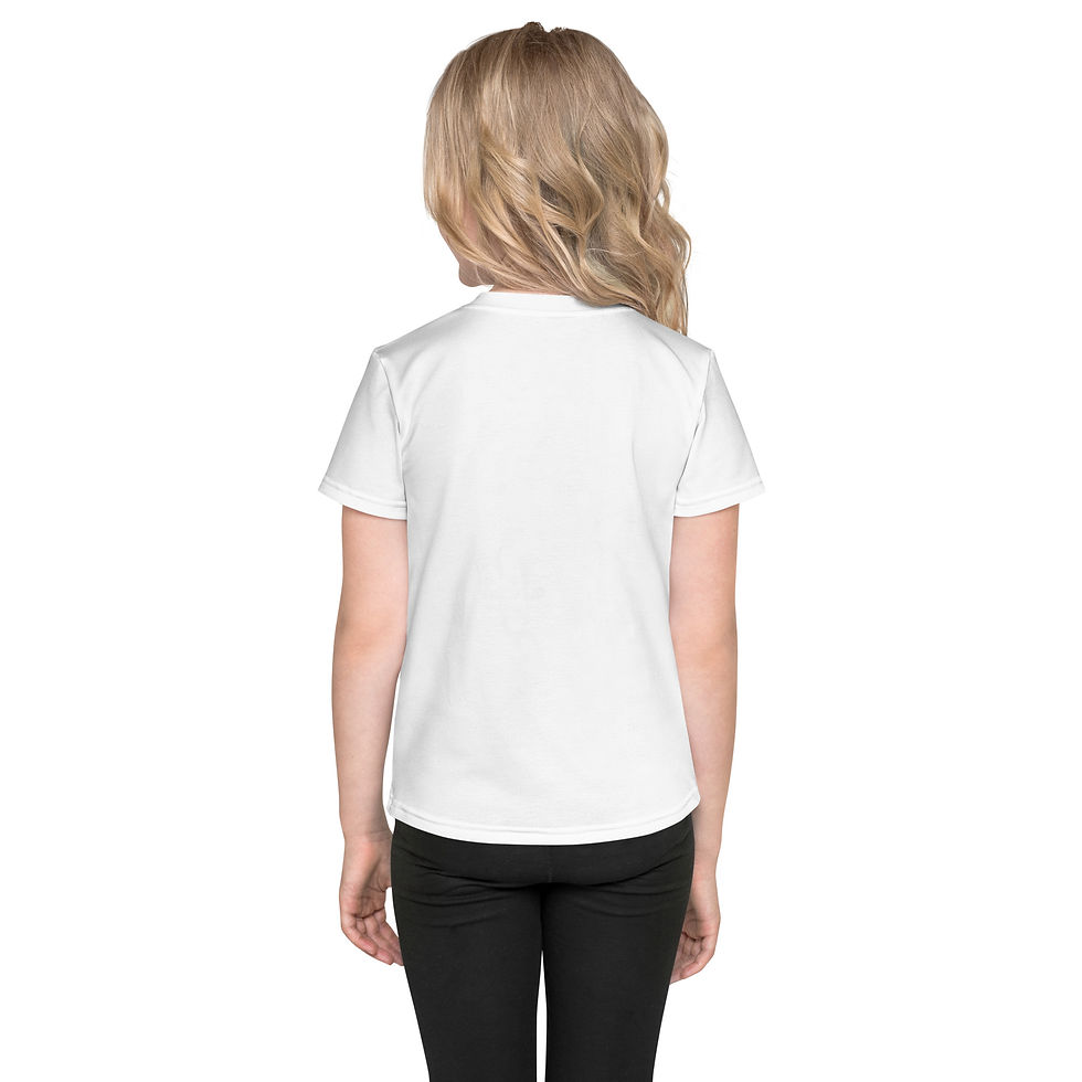 Thumbnail: Limelite blue Kids crew neck t-shirt