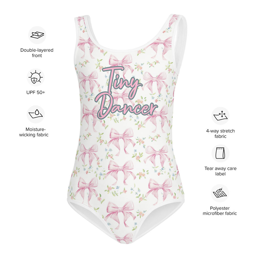 Thumbnail: Tiny dancer Print Kids leotard
