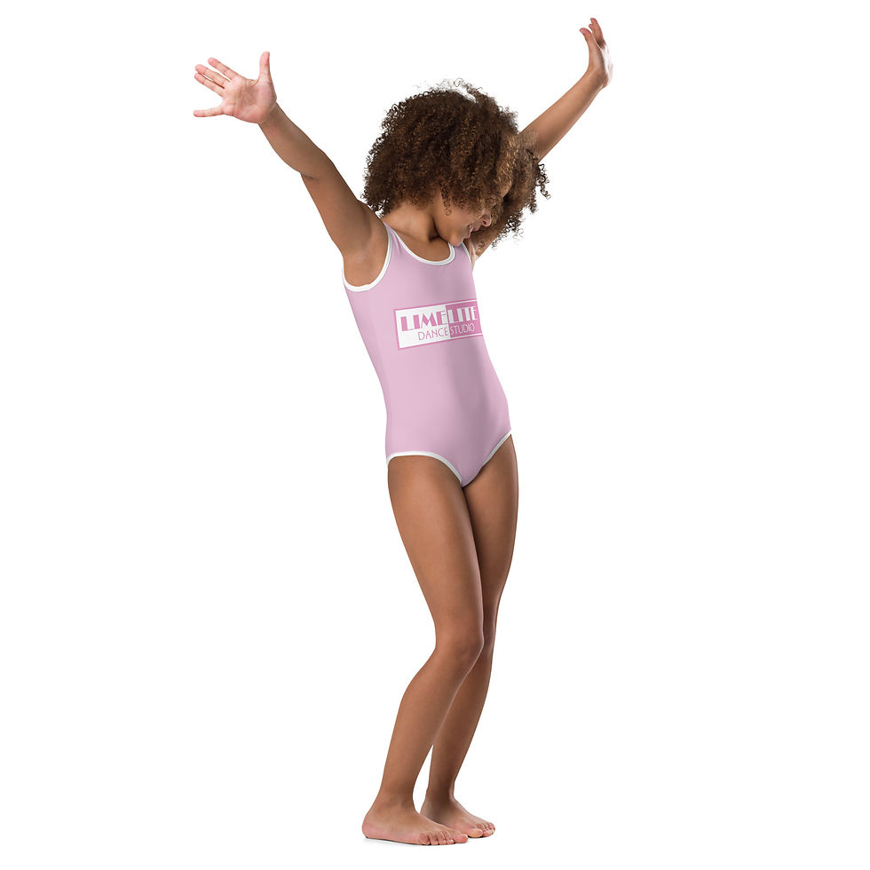 Thumbnail: Limelite Print Kids Leotard/Swimsuit