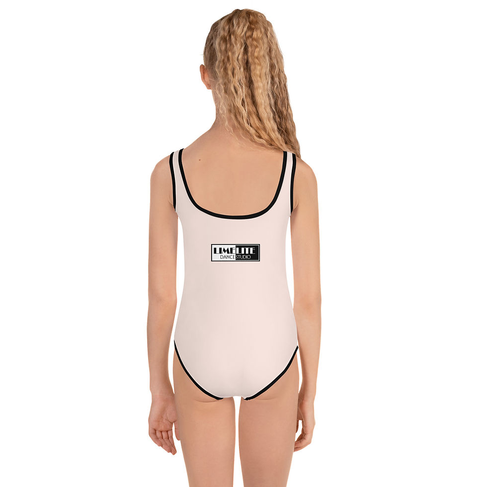 Thumbnail: Prima Ballerina Print Kids Leotard