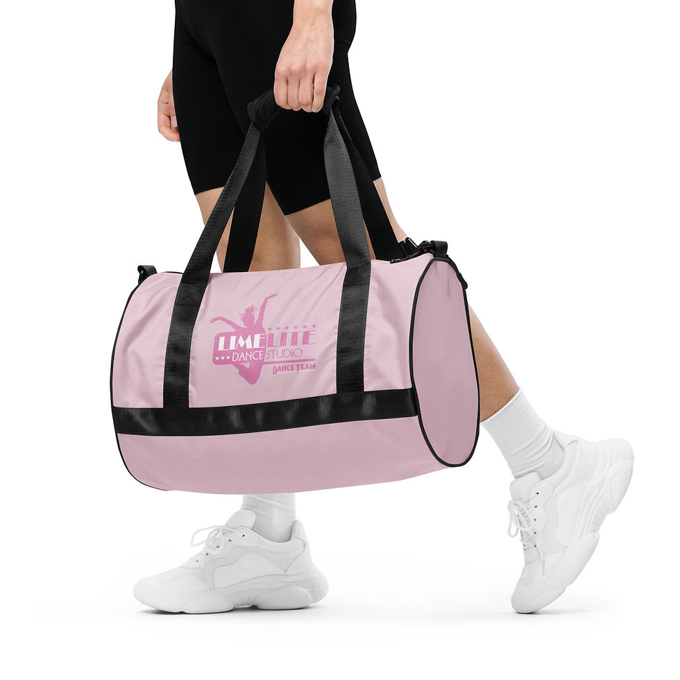 Thumbnail: Limelite Dance Team print gym bag