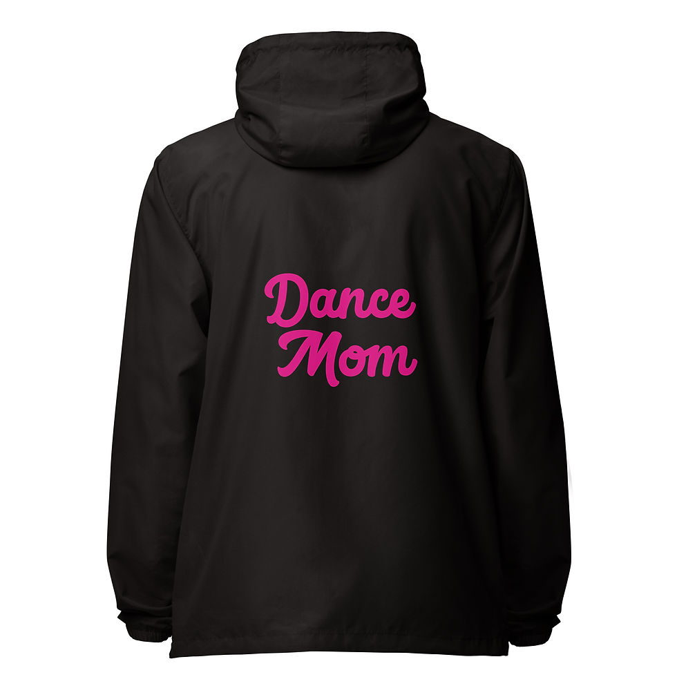 Thumbnail: Dance mom  lightweight zip up windbreaker