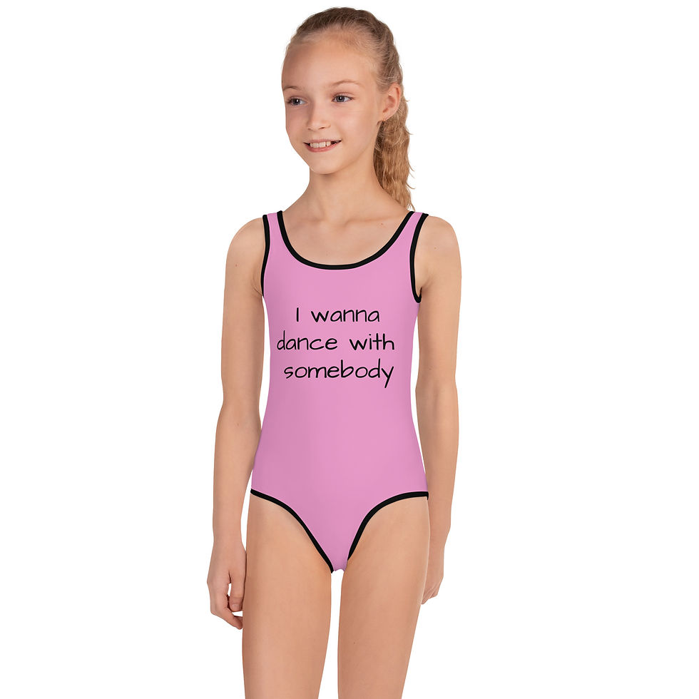 Thumbnail: Dance Print Kids Leotard