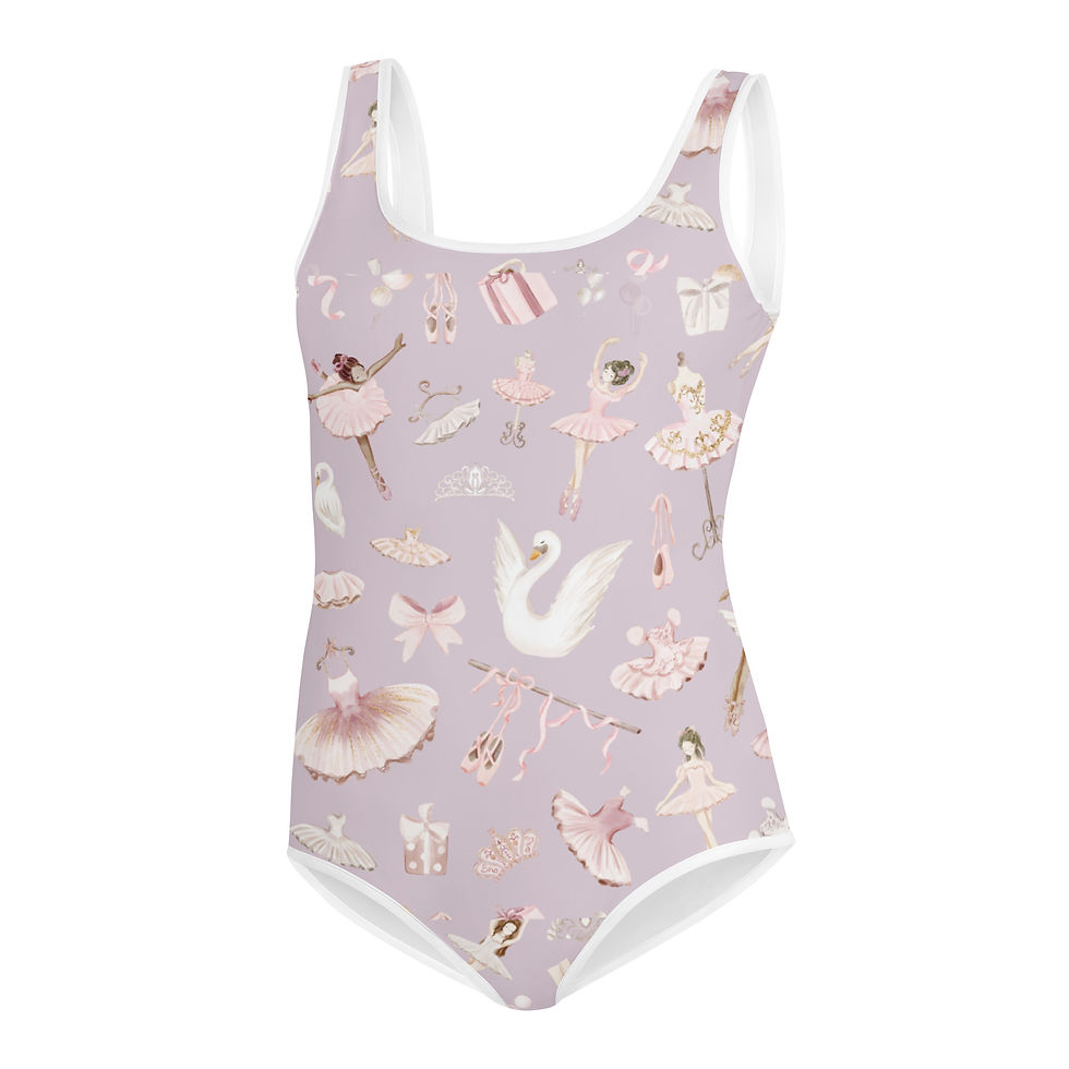 Thumbnail: Love Limelite  Print Youth Leotard 