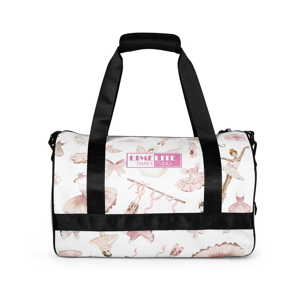 Thumbnail: Love Limelite print gym bag