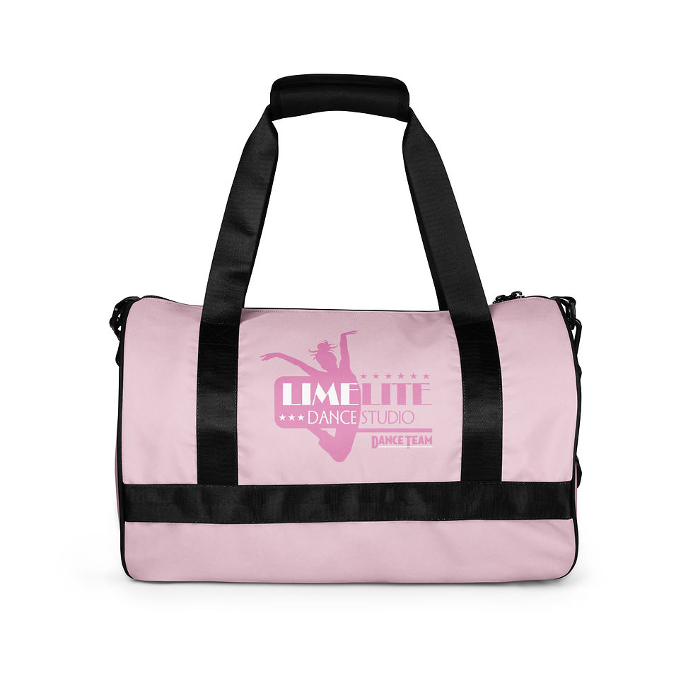 Thumbnail: Limelite Dance Team print gym bag