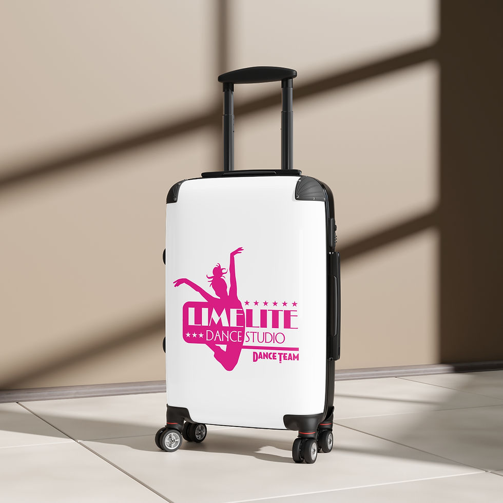 Thumbnail: Dance Team Suitcase – Limelite Dance Studio Logo Carry-On