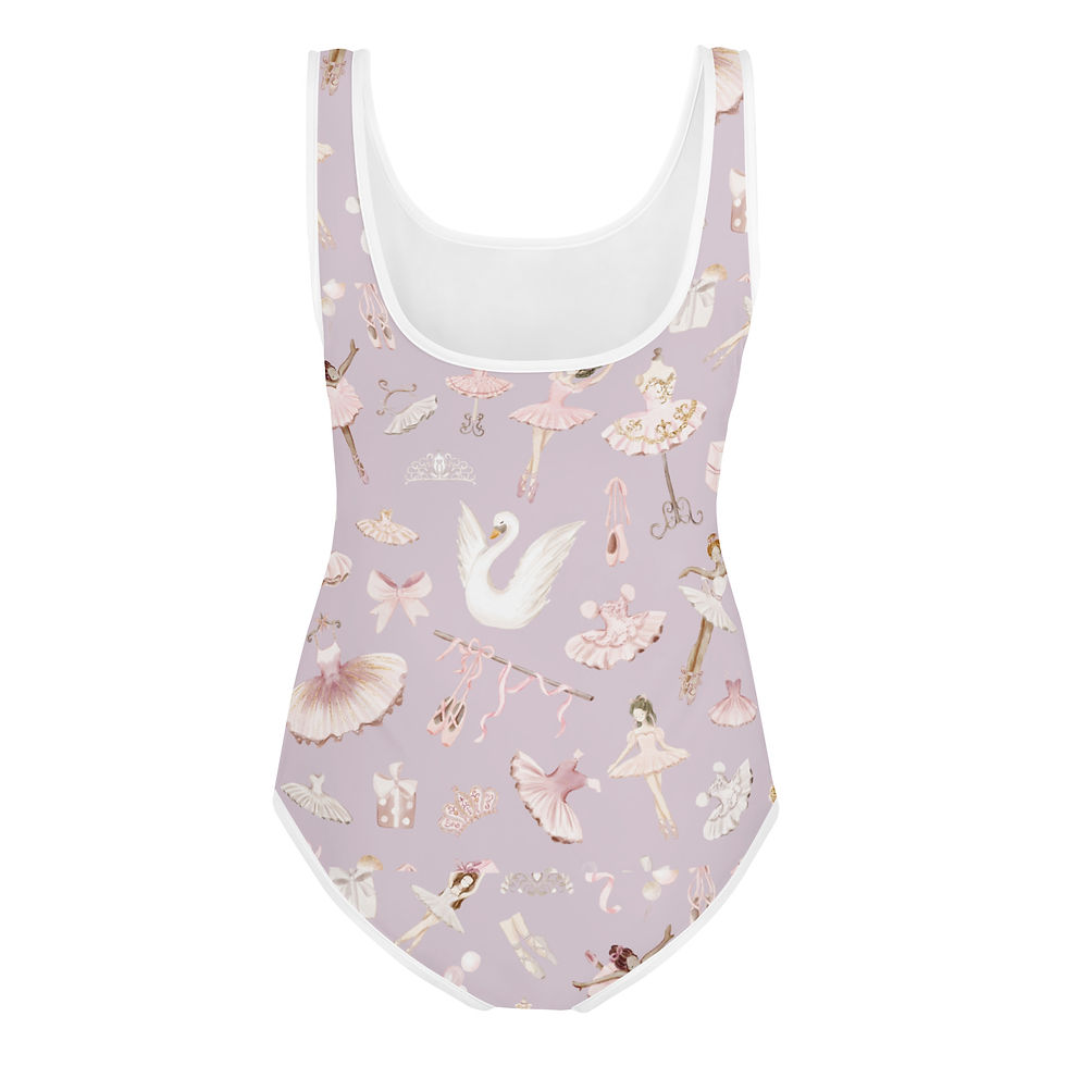 Thumbnail: Love Limelite  Print Youth Leotard 