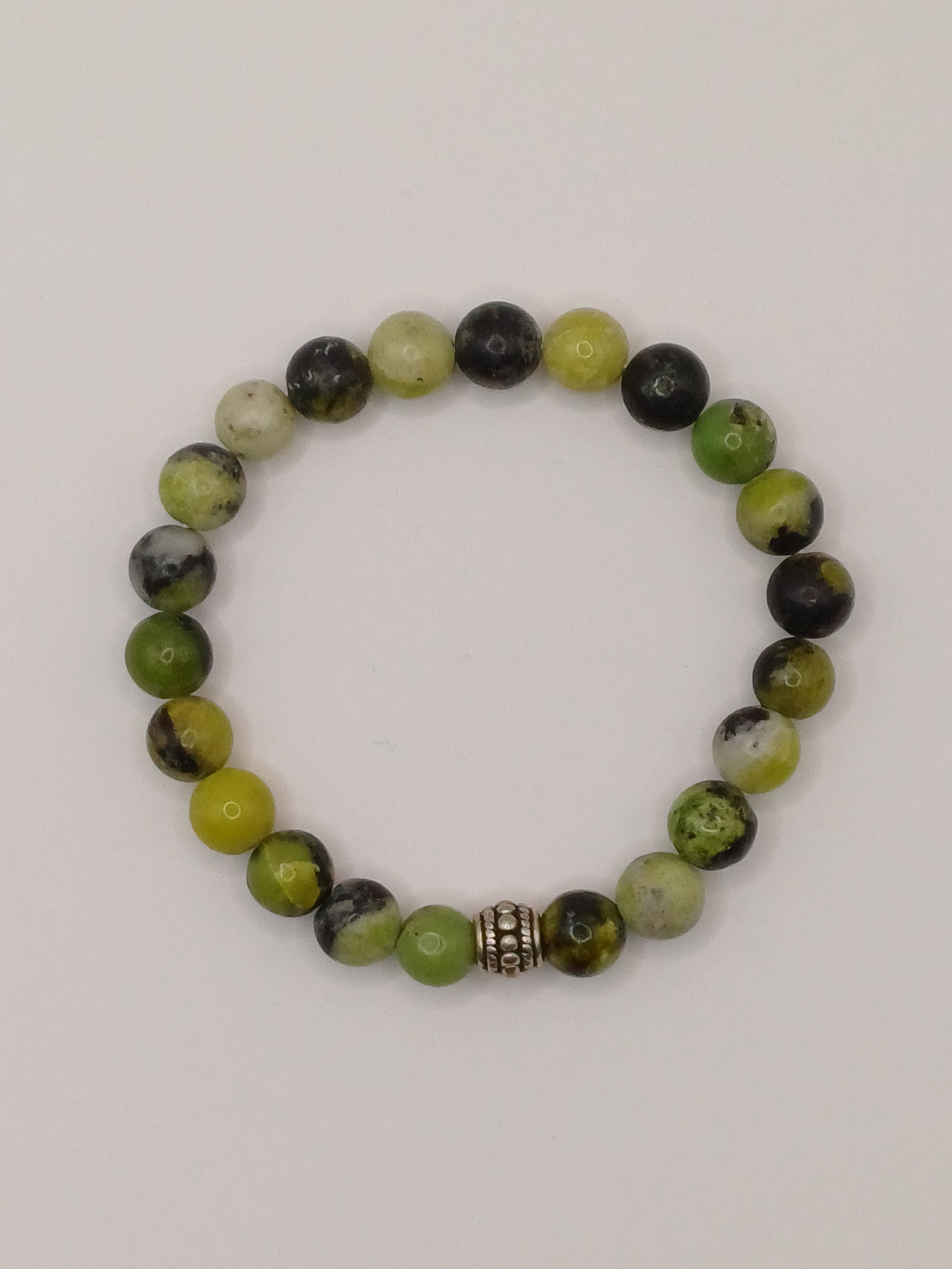 Bracelet en Chrysoprase