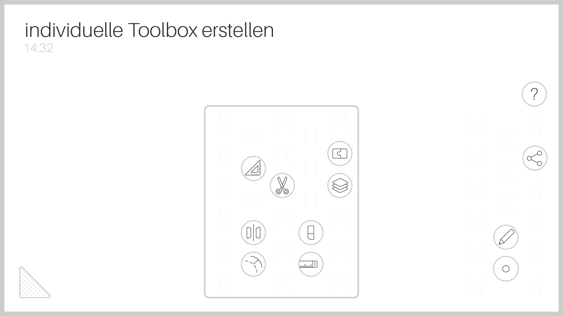 Toolbox-Animation, Interaktionen, Sarah Müller Design