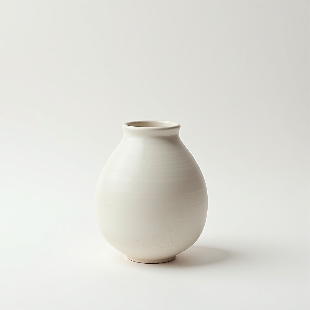 Hand-Thrown Stoneware Vase