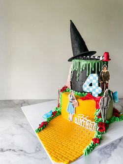 Wizard of oz birthday cake
