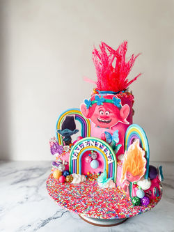 Trolls cake