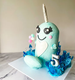 Narwhale cake