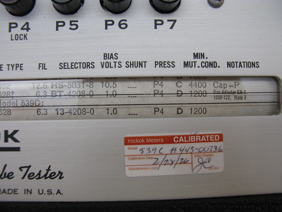 Thumbnail: Hickok 539C - Clean & *Calibrated*  - Late Model