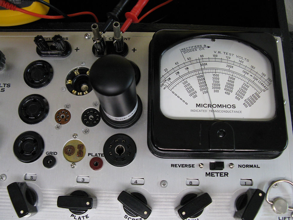 Thumbnail: Hickok 539B - AC Line & Bias Jacks for Digital Meters - Clean & *Calibrated*