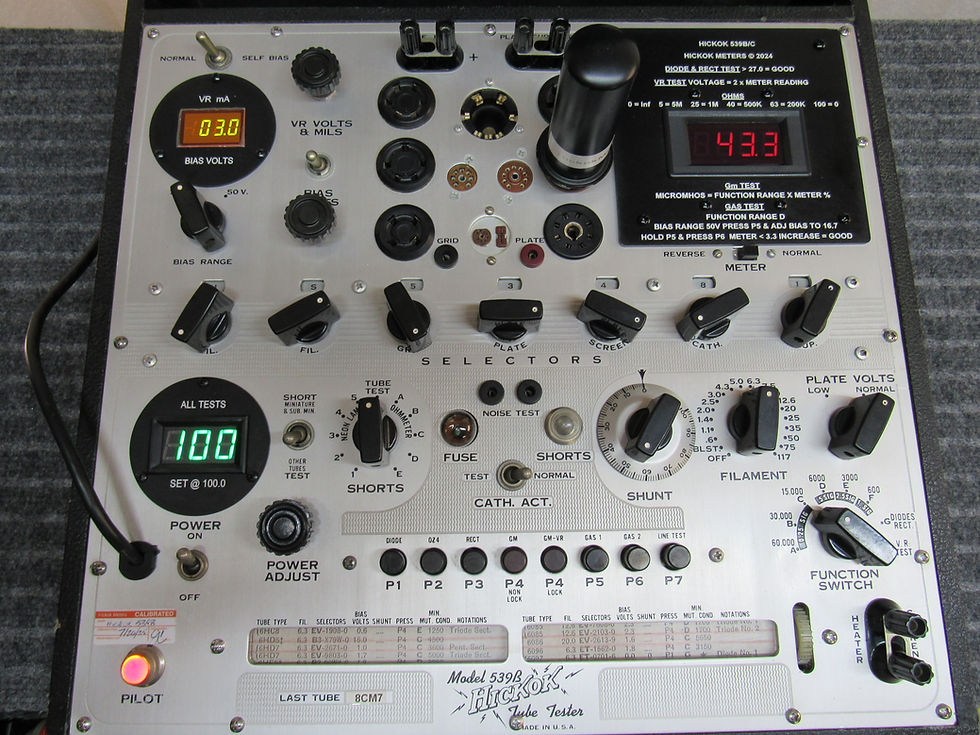 Thumbnail: Hickok 539B - Late Model with Digital Meters - Clean & *CALIBRATED*