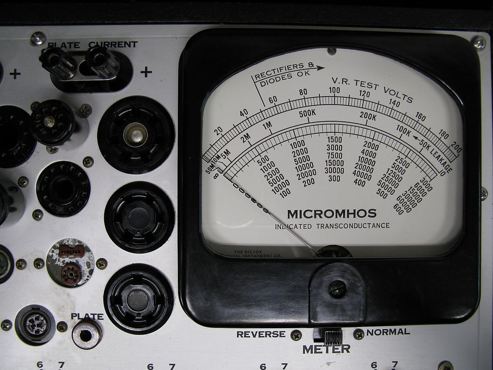 Thumbnail: Hickok 539C - AC Line & Bias Jacks for Digital Meters  - Clean & Calibrated