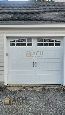 New Garage door with windows