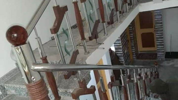 Modern design stairs railing installation ideas, Get latest price,  