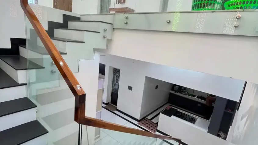 New Stairs Glass Railing