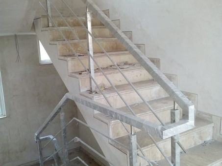Stainless steel railing fabricated cost in India