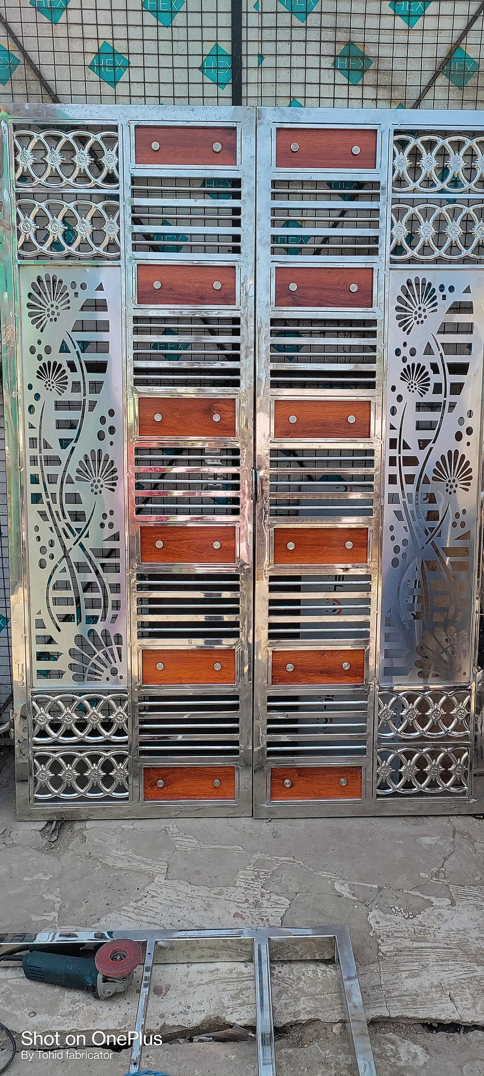 Thumbnail: Fabricator | Modern fancy gate, House main gate