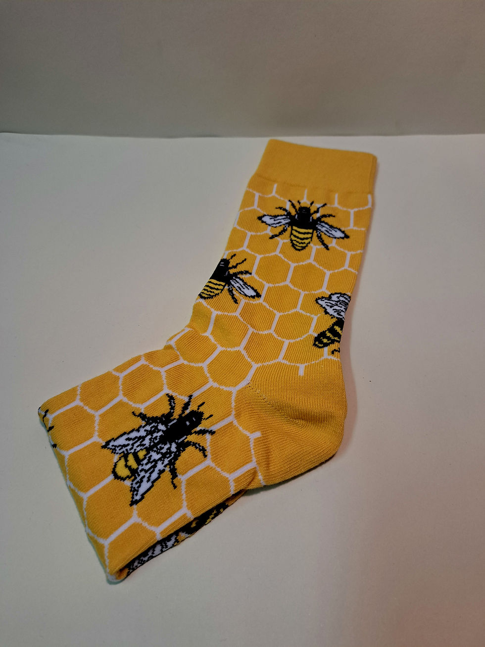 Miniaturbild: 1 Paar Socken mit Bienen Motiv