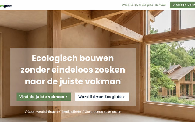 Vernieuwde website