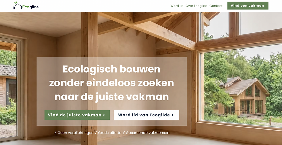 Vernieuwde website
