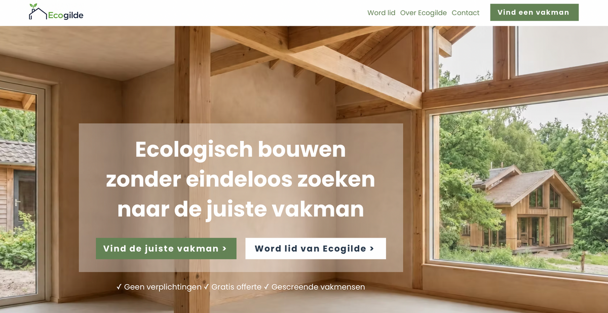 Vernieuwde website, foto 1