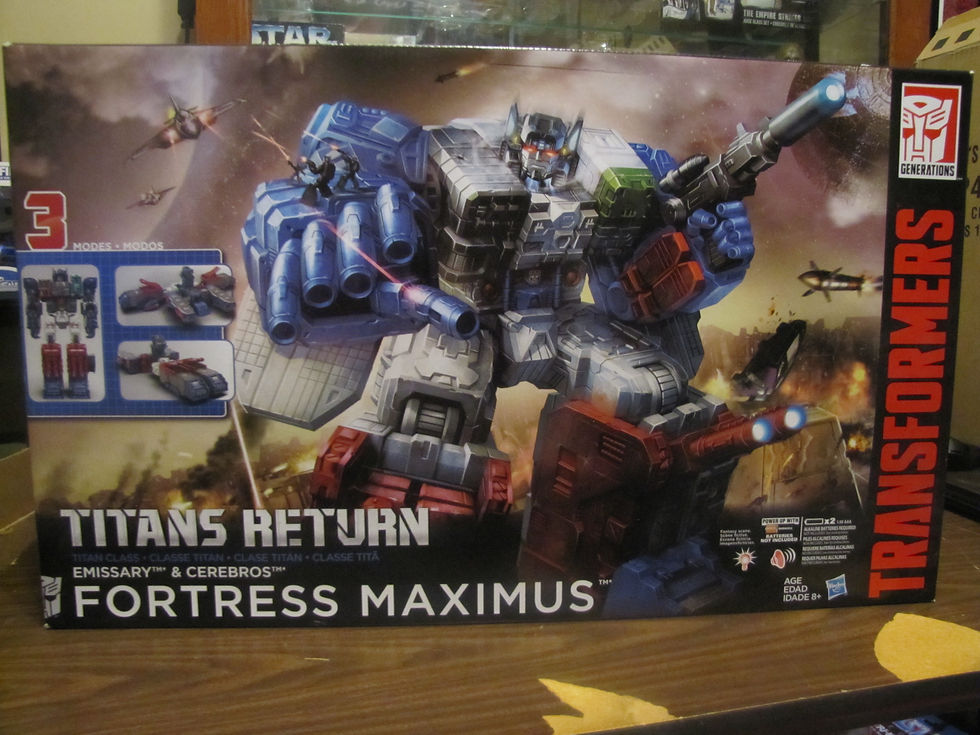 Thumbnail: Transformers Titan's Return FORTRESS MAXIMUS